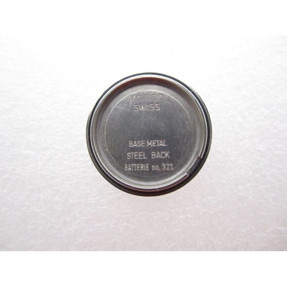 Vtg Movado Swiss Museum Quartz WR Analog‎ 26mm Dial Causal Round Watch (G29) main image 9